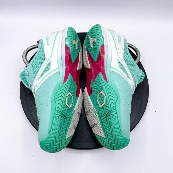 Diadora Women'ssz 8.5 SpeedPro EVO II Aqua Blue Running Shoes 101 170144-C6018 - Picture 4 of 9